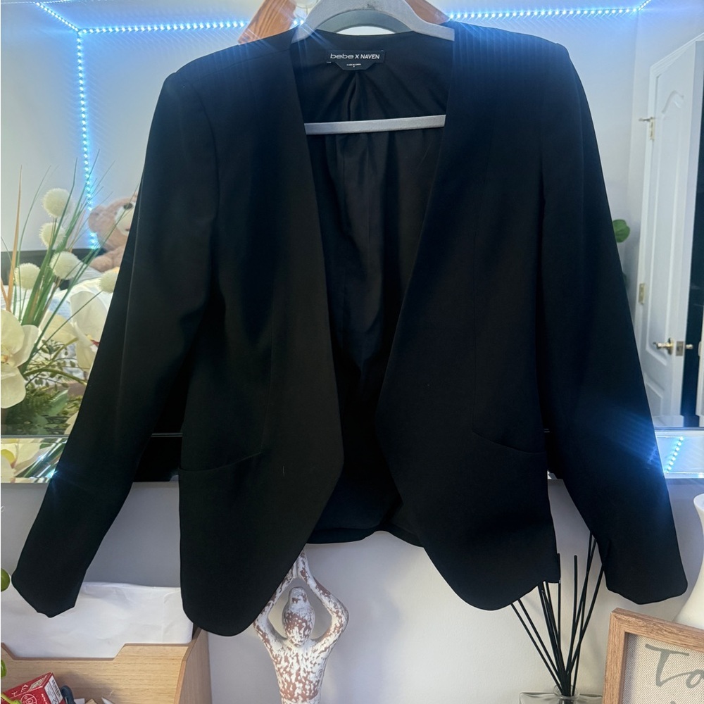 Bebe Elegant Black Women's Blazer